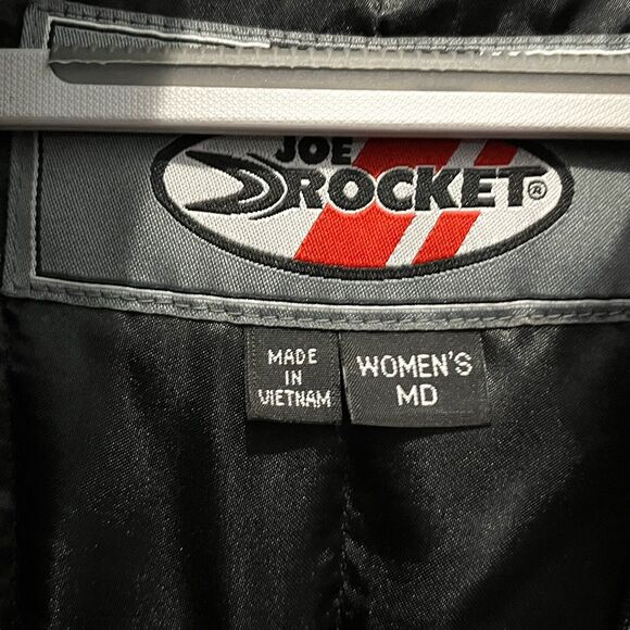 Joe Rocket Motorcycle Jacket Atomic 4.0 Women's Medium M Pink Black Retro Corset - Picture 3 of 16